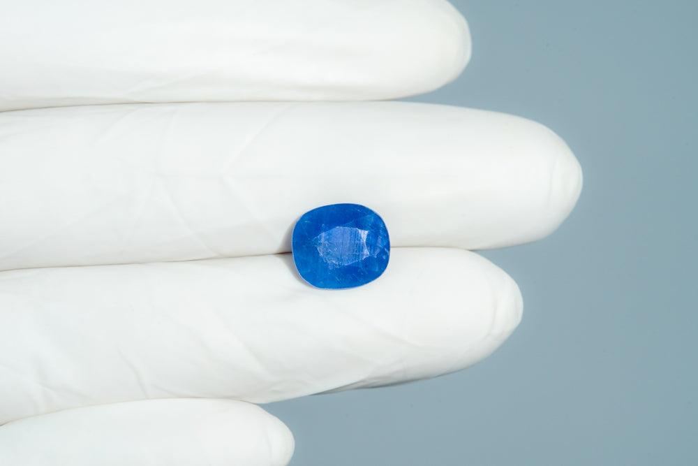 Natural Blue Sapphire (Neelam) 6.00 Carats