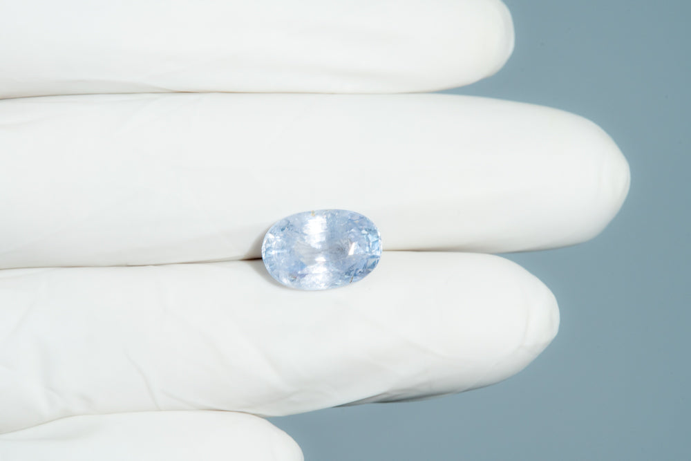 Natural Blue Sapphire (Neelam) 6.82 Carats