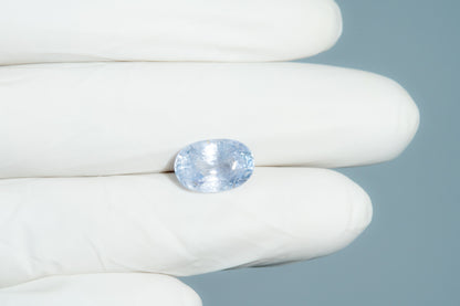 Natural Blue Sapphire (Neelam) 6.82 Carats