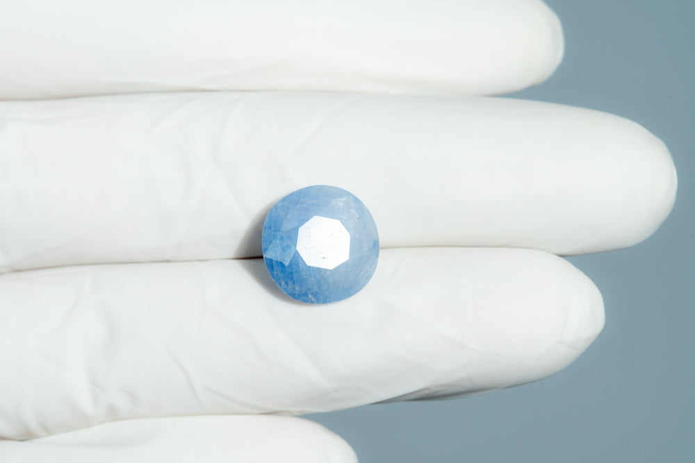 Natural Blue Sapphire (Neelam) 10.29 Carats