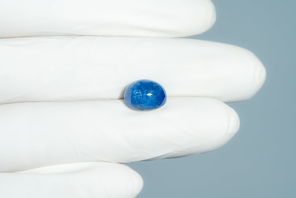 NATURAL BLUE SAPPHIRE (NEELAM) 6.30 CARATS