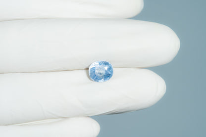 Natural Blue Sapphire (Neelam) 4.06 Carats
