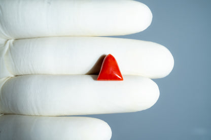 Natural Italian Red Coral (Moonga) 6.06 Carats