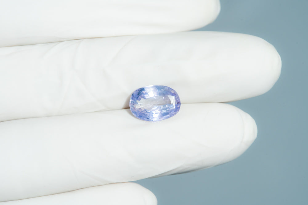 Natural Blue Sapphire (Neelam) 4.96 Carats
