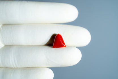 Natural Italian Red Coral (Moonga) 5.01 Carats