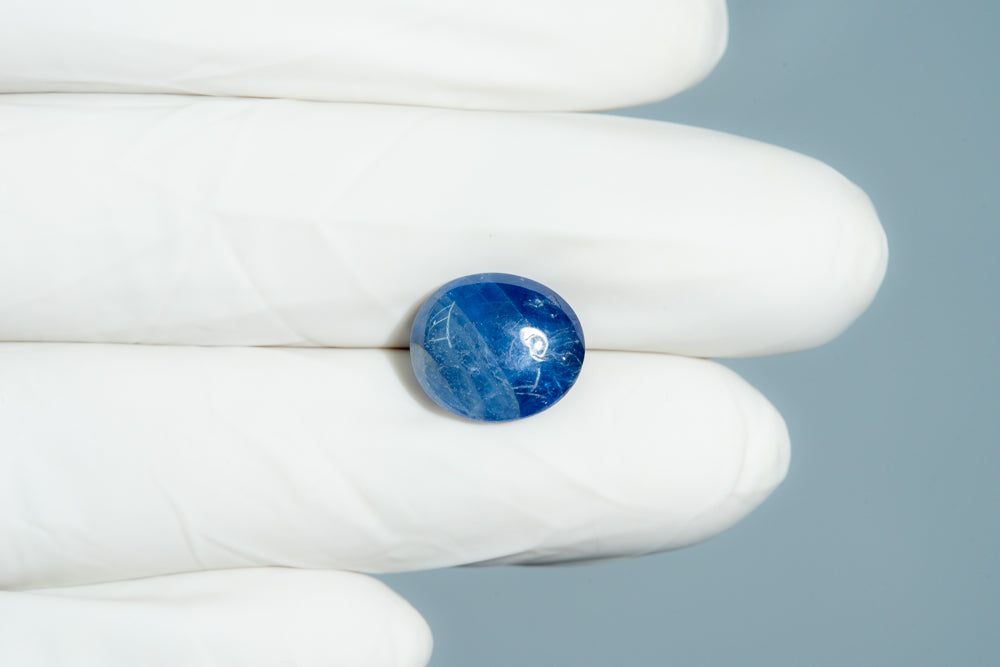 Natural Blue Sapphire (Neelam) 9.96 Carats