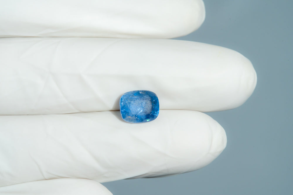 Natural Blue Sapphire (Neelam) 5.02 Carats