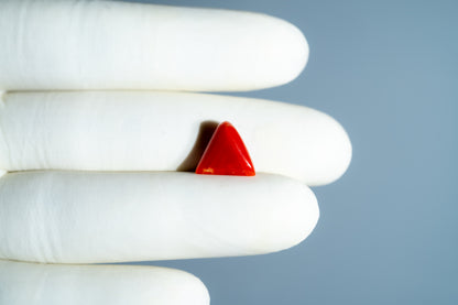 Natural Italian Red Coral (Moonga) 5.17 Carats