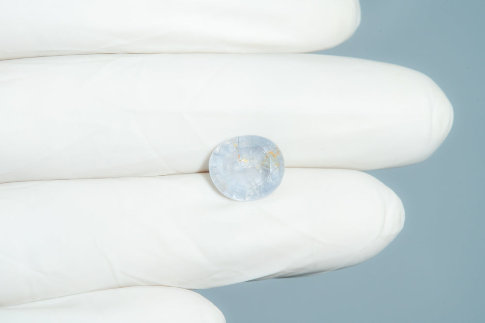 Natural Blue Sapphire (Neelam) 4.68 Carats