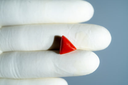 Natural Italian Red Coral (Moonga) 5.10 Carats