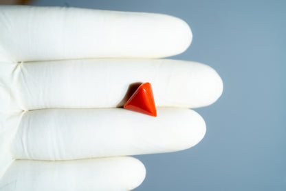 Natural Italian Red Coral (Moonga) 5.94 Carats