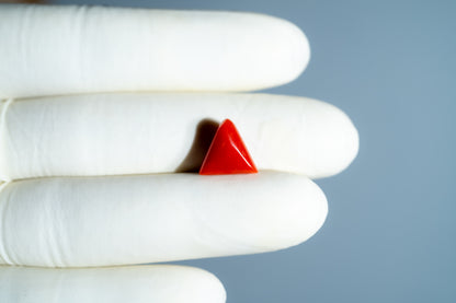 Natural Italian Red Coral (Moonga) 6.06 Carats