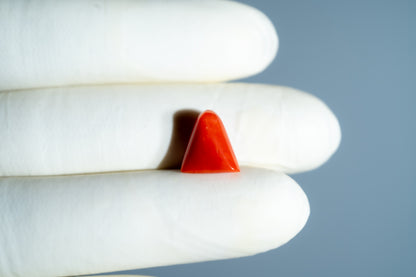 Natural Italian Red Coral (Moonga) 5.98 Carats