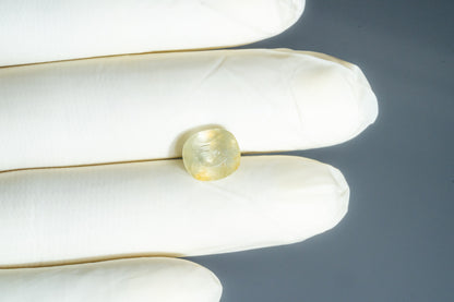 Natural Yellow Sapphire (Pukhraj) 6.97 Carats