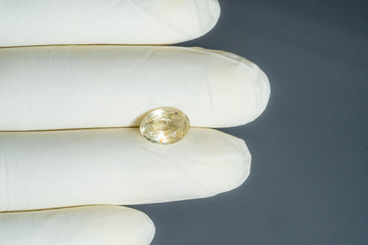 Natural Yellow Sapphire (Pukhraj) 5.71 Carats