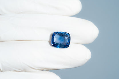 Natural Blue Sapphire (Neelam) 7.03 Carats