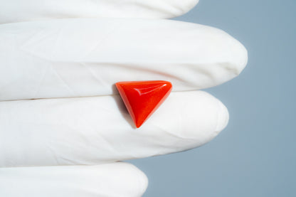 Natural Italian Red Coral (Moonga) 6.96 Carats