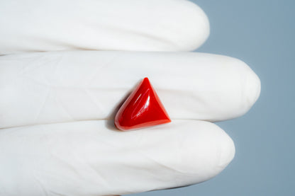 Natural Italian Red Coral (Moonga) 6.91 Carats