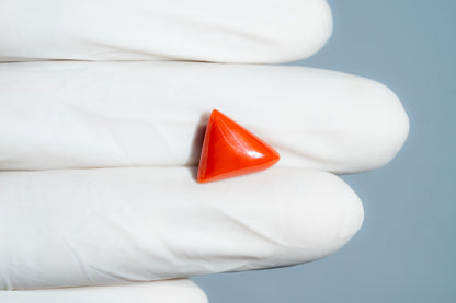Natural Italian Red Coral (Moonga) 5.74 Carats