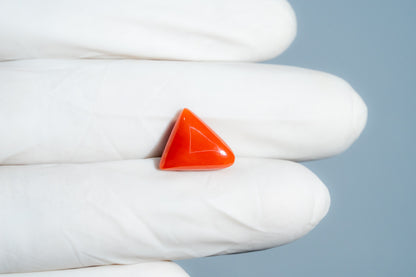 Natural Italian Red Coral (Moonga) 5.22 Carats