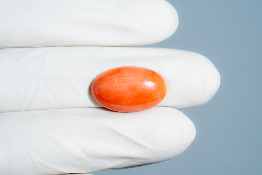 Japanese  Red Coral (Moonga) 12.18 Carats