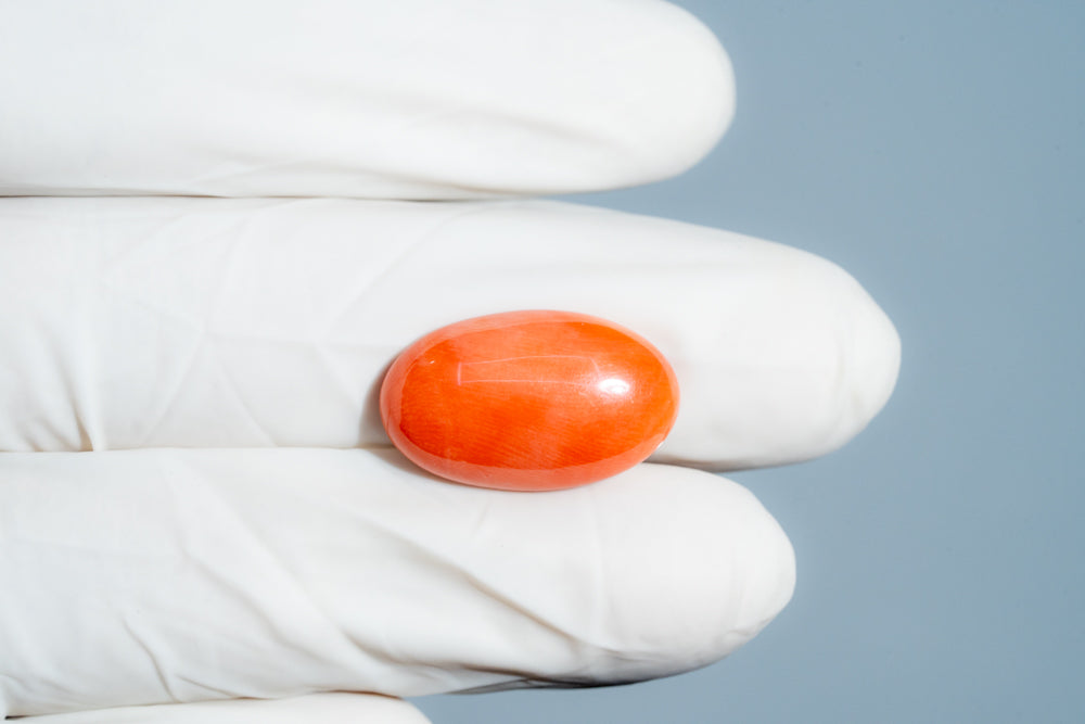 Japanese Red Coral (Moonga) 12.11 Carats