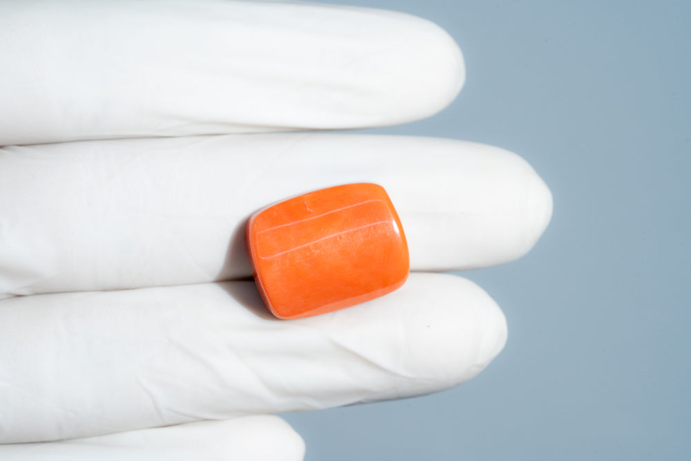 Japanese Red Coral (Moonga) 19.90 Carats