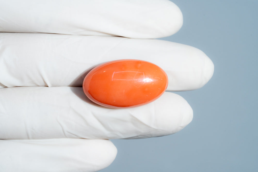 Japanese Red Coral (Moonga) 46.06 Carats