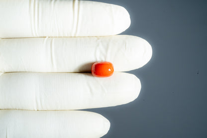 Natural Italian Red Coral (Moonga) 5.90 Carats