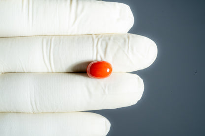 Natural Italian Red Coral (Moonga) 6.38 Carats