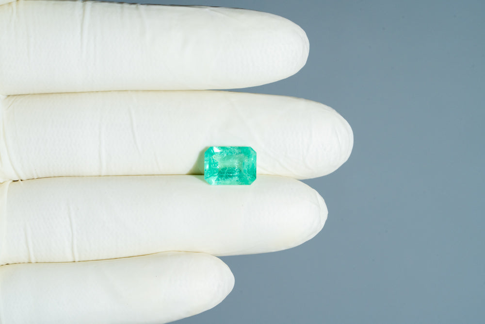 Natural Columbian Emerald (Panna) 4.12 Carats