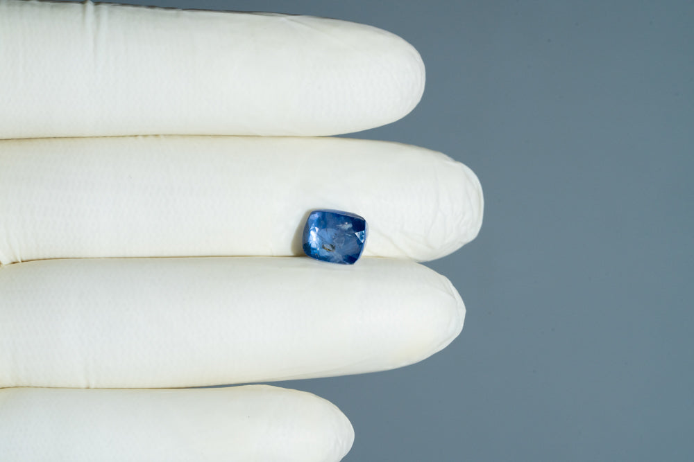 Natural Blue Sapphire (Neelam) 6.73 Carats