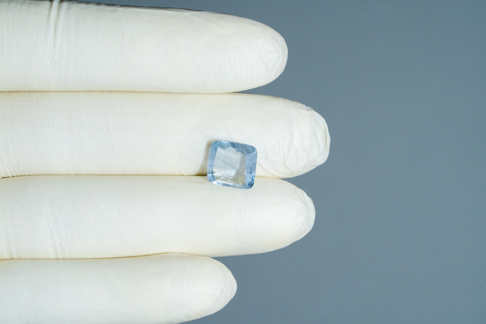 Natural Blue Sapphire (Neelam) 4.88 Carats