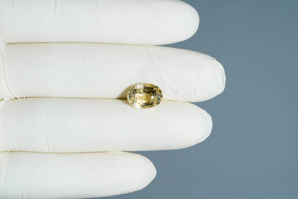 Natural Yellow Sapphire (Pukhraj) 7.89 Carats