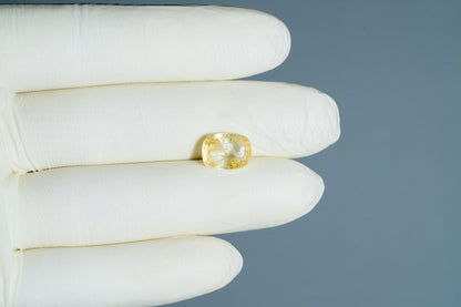 Natural Yellow Sapphire (Pukhraj) 7.04 Carats