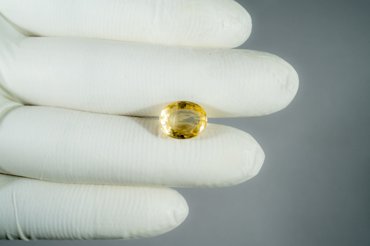 Natural Yellow Sapphire (Pukhraj) 7.81 Carats