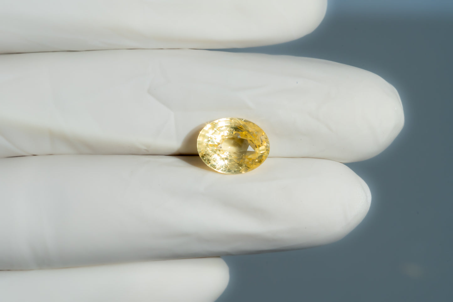Natural Yellow Sapphire (Pukhraj) 6.48 Carats