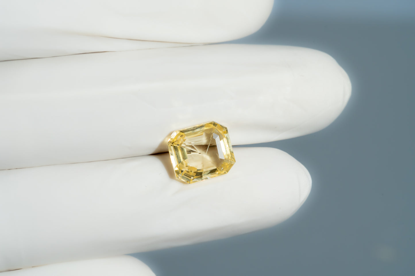 Natural Yellow Sapphire (Pukhraj) 7.08 Carats