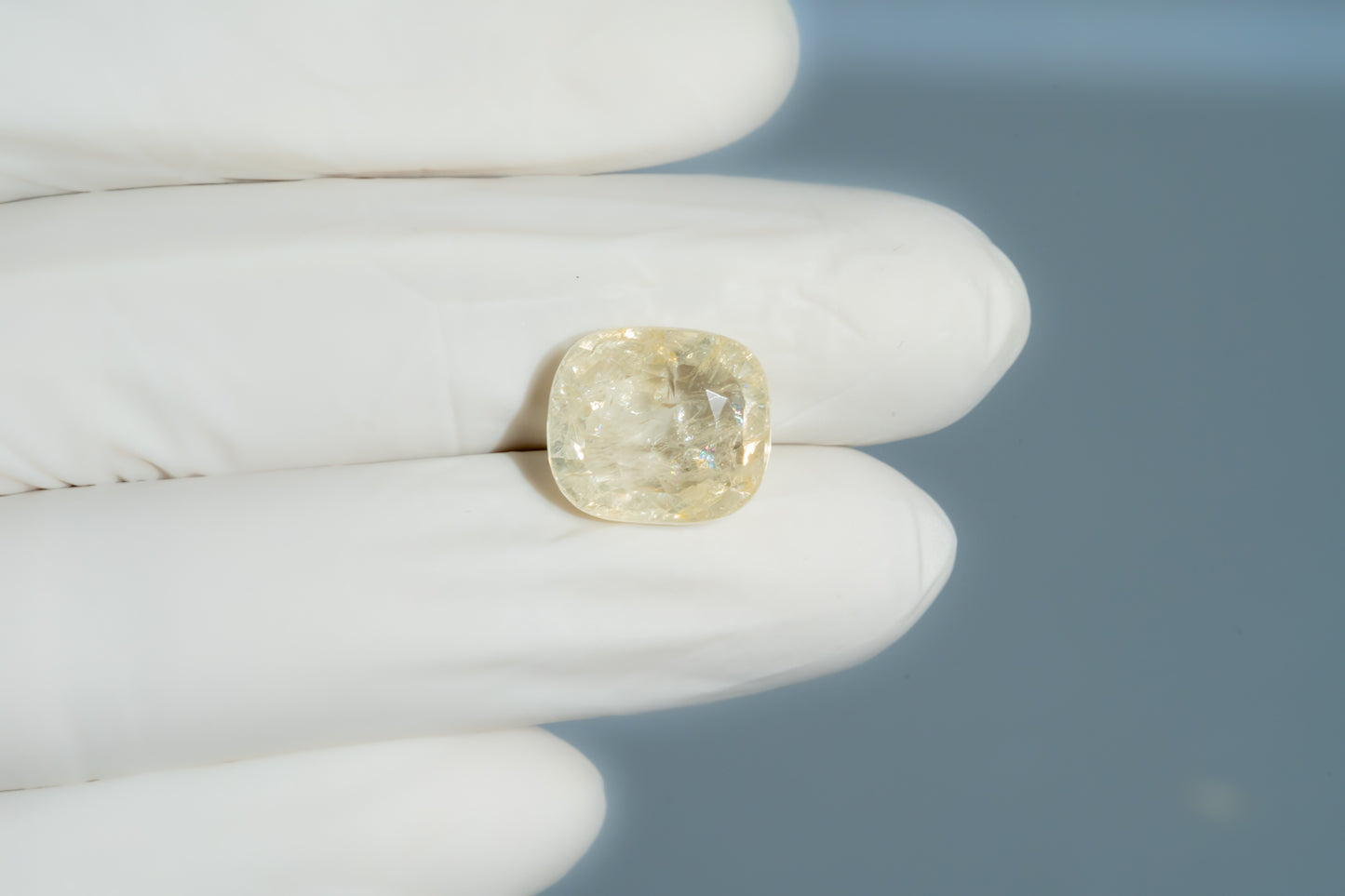 Natural Yellow Sapphire (Pukhraj) 12.55 Carats