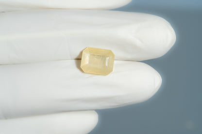Natural Yellow Sapphire (Pukhraj) 7.36 Carats