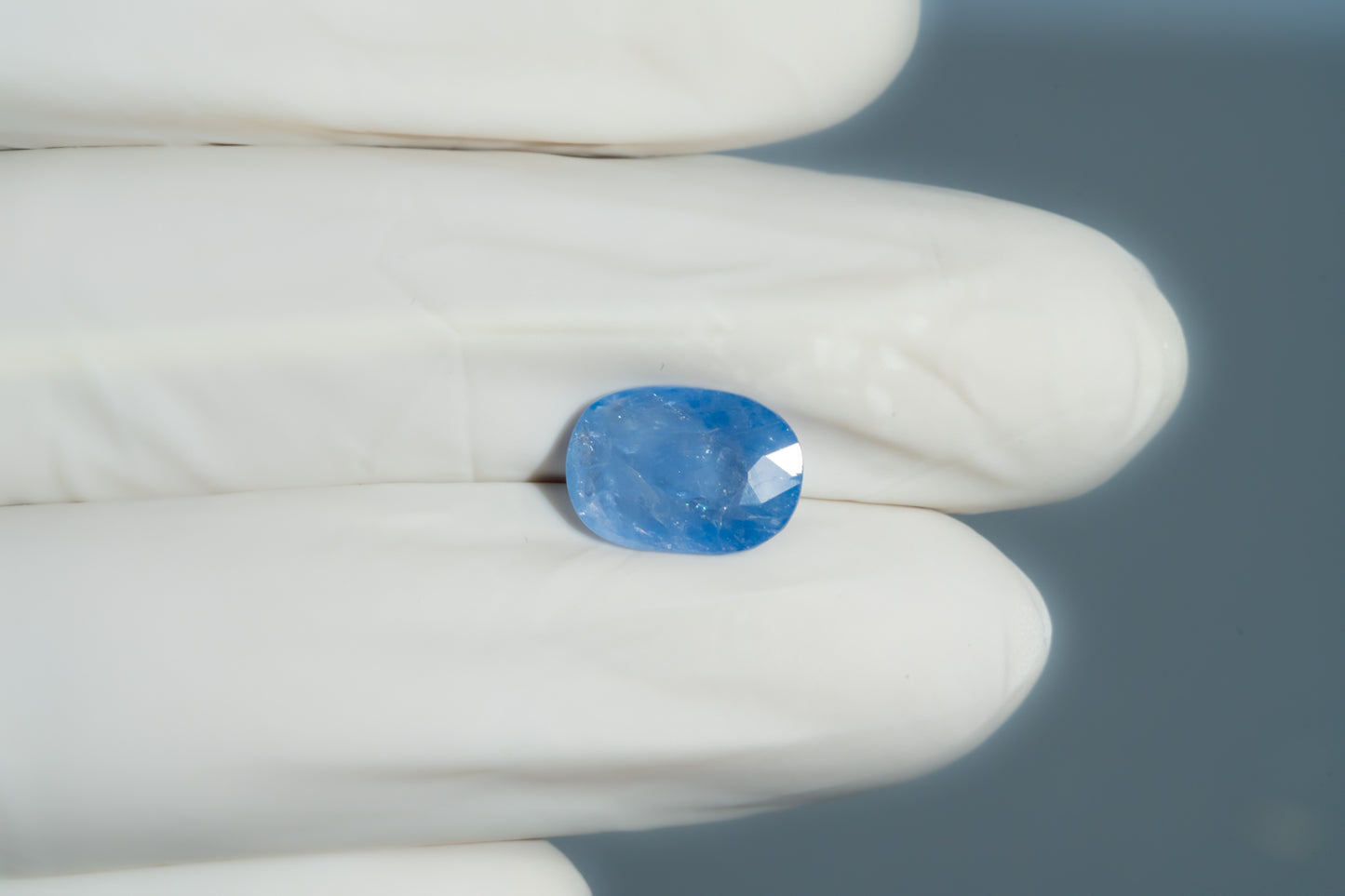 Natural Blue Sapphire (Neelam) 4.87 Carats