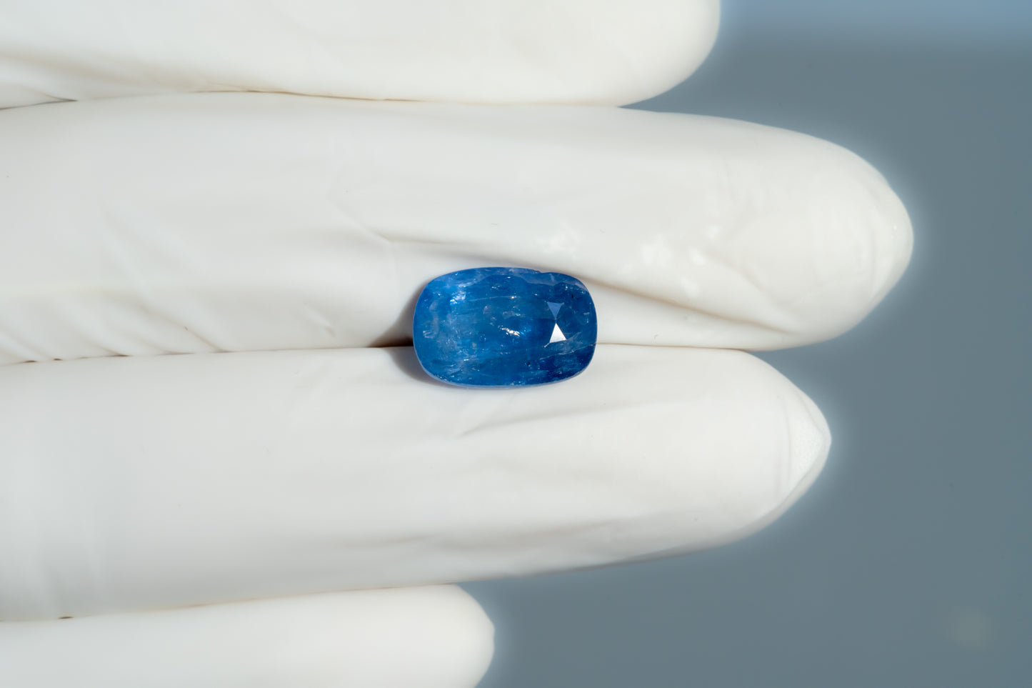 Natural Blue Sapphire (Neelam) 6.91 Carats