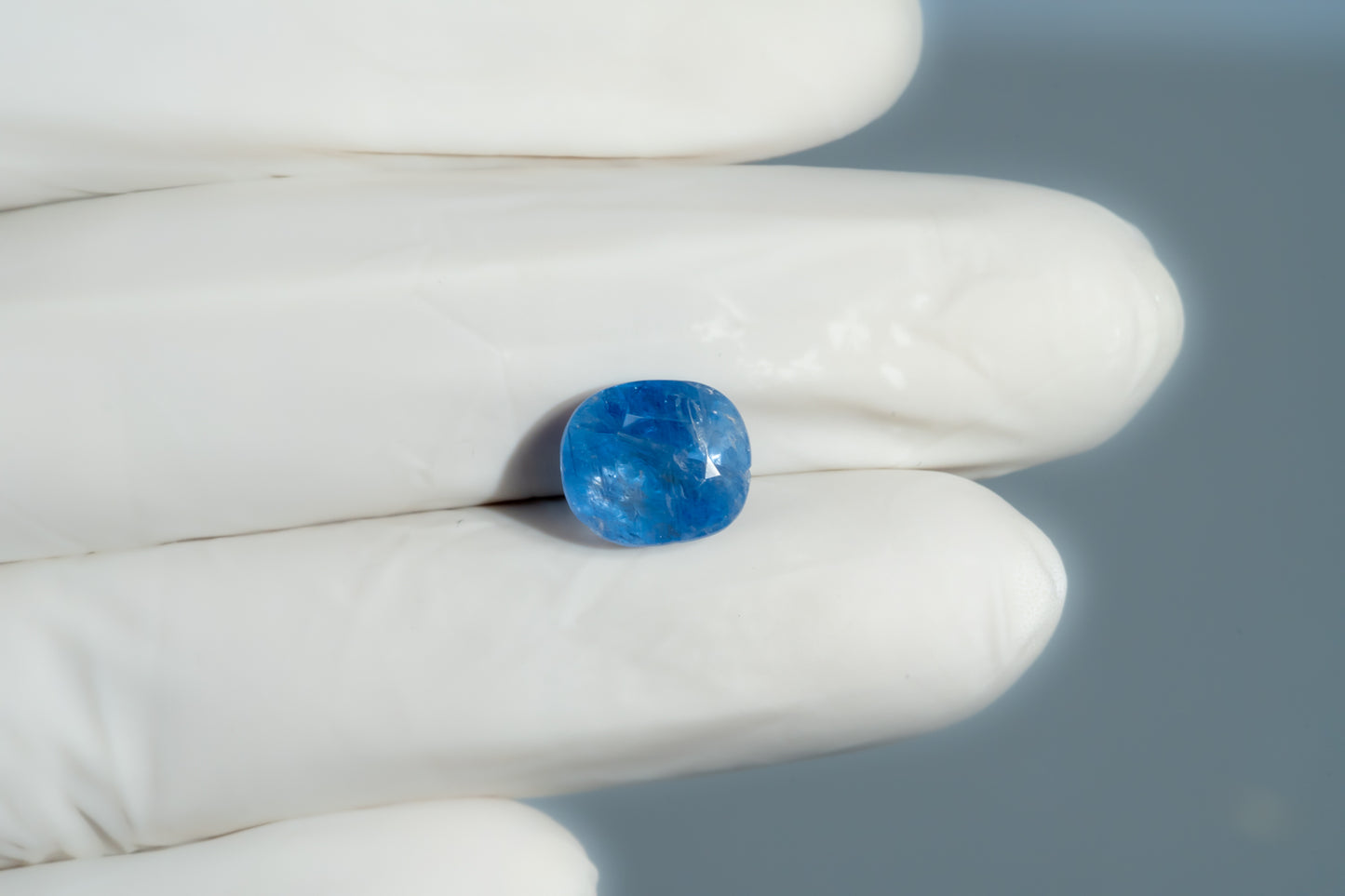 Natural Blue Sapphire (Neelam) 7.66 Carats