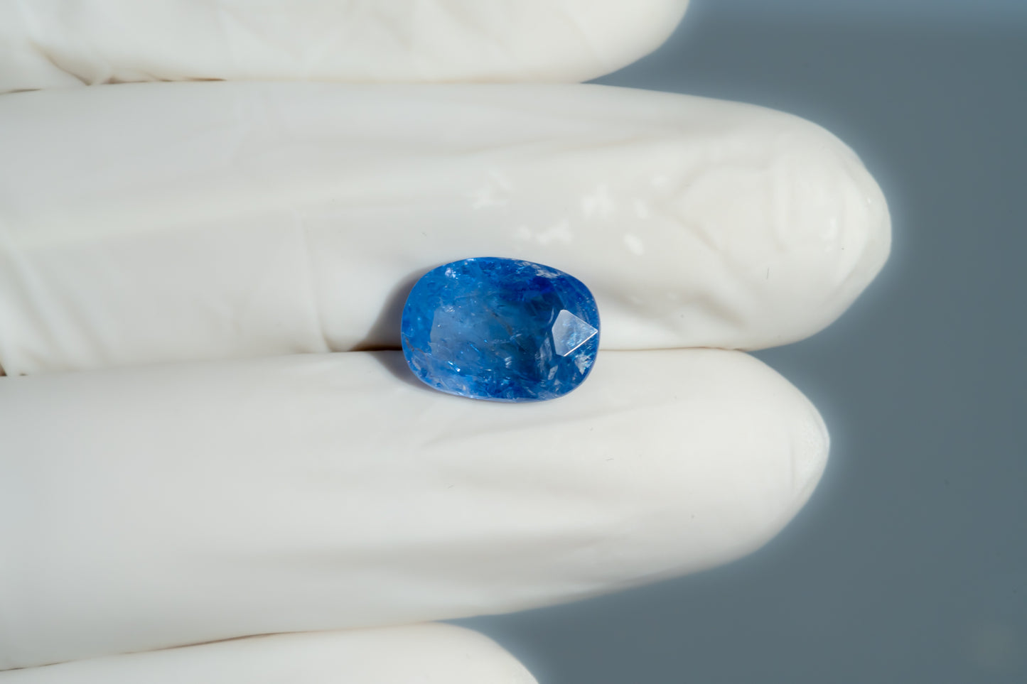 Natural Blue Sapphire (Neelam) 5.76 Carats