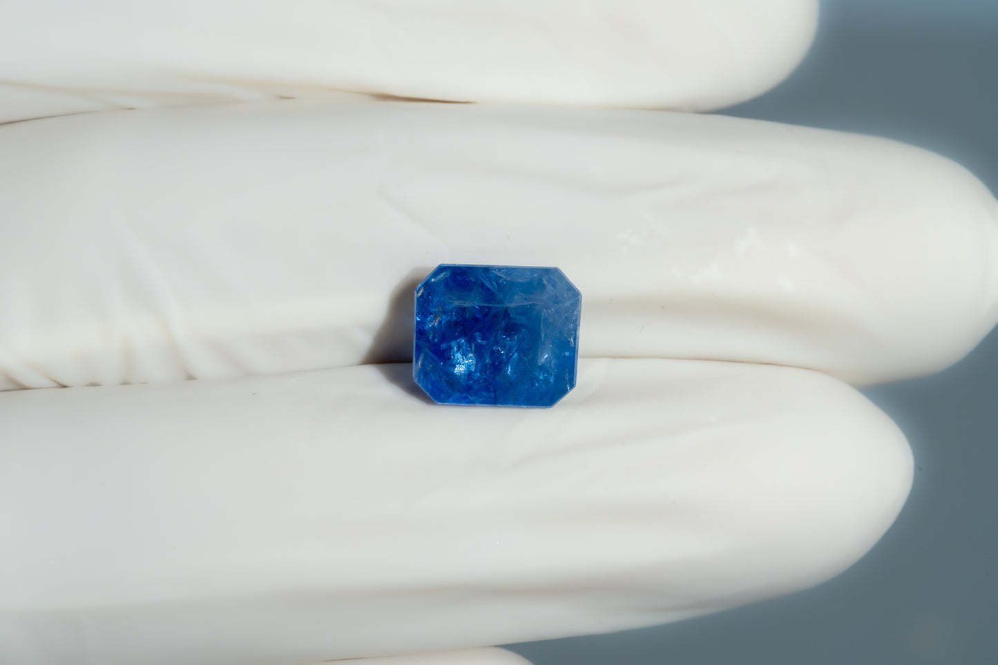 Natural Blue Sapphire (Neelam) 6.31 Carats