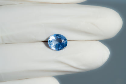 Natural Blue Sapphire (Neelam) 3.53 Carats