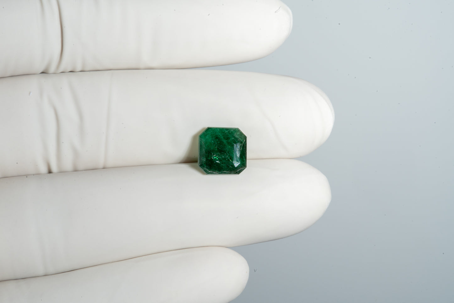 Minor Oil Natural Zambian Emerald (Panna) 3.48 Carats