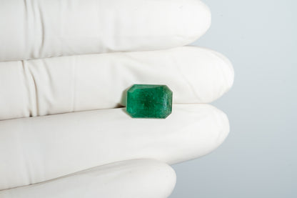 Minor Oil Natural Zambian Emerald (Panna) 4.26 Carats