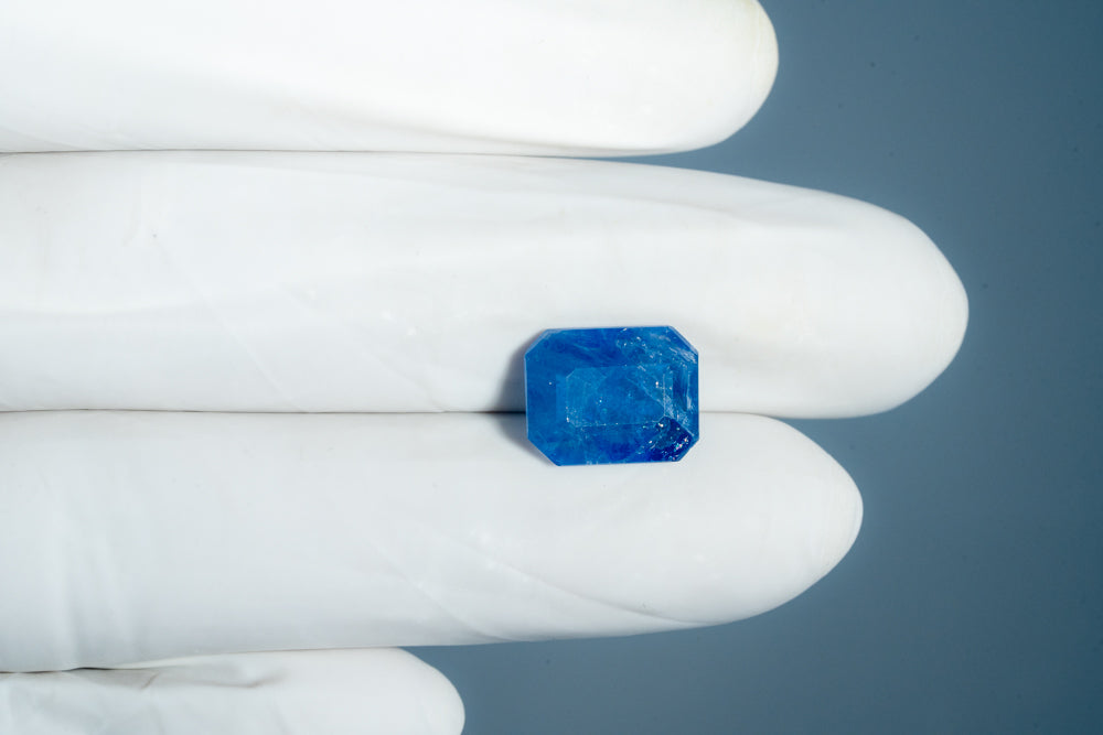 Natural Blue Sapphire (Neelam) 7.56 Carats