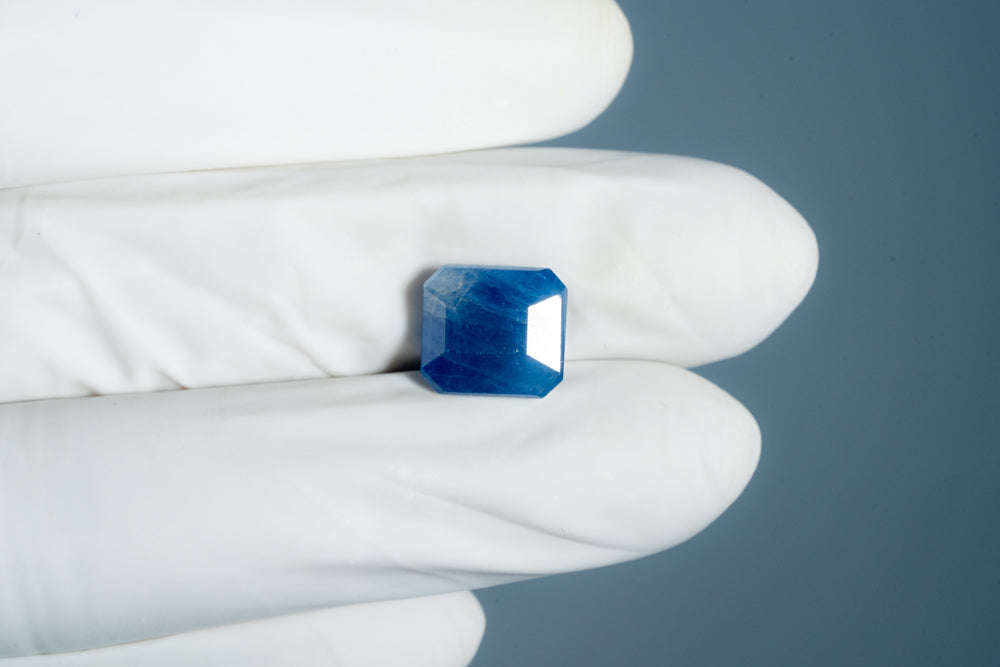 Natural Blue Sapphire (Neelam) 8.53 Carats